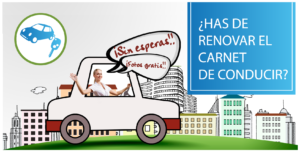 Renovación carnet de conducir en Terrassa