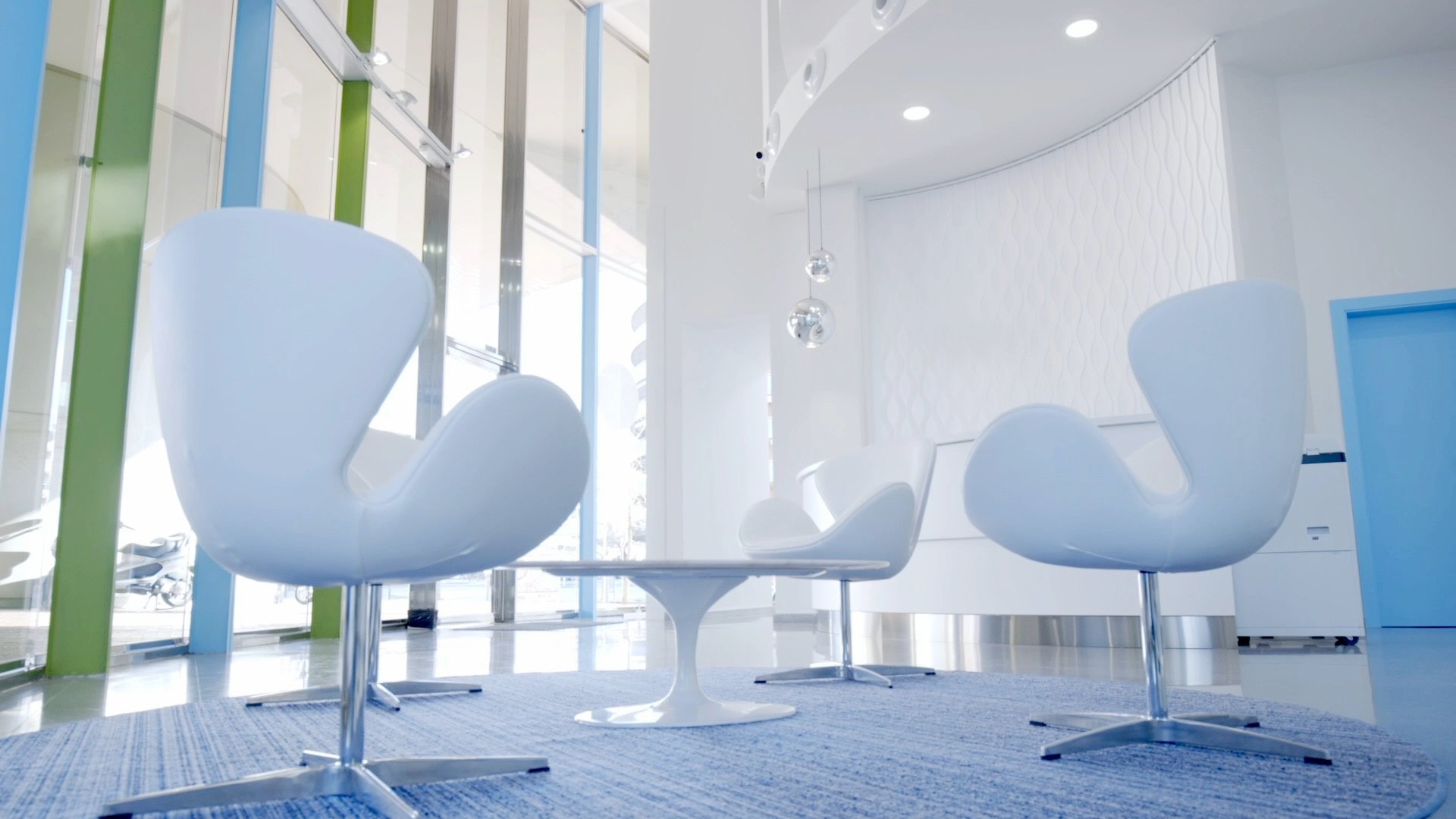 Sala de espera del centro Prevenjobs en Terrassa
